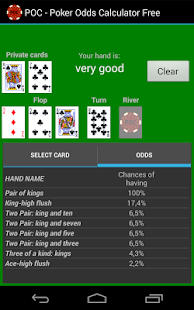 Free POC Poker Odds Calculator Free APK