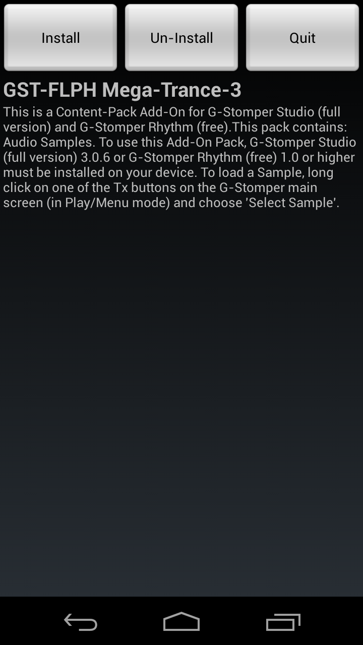 GST-FLPH Mega-Trance-3 Screen 1