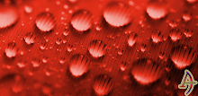 Dew Drops Red Theme Xperien APK