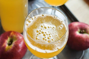 How To Make Sparkling Cider with Just 2 Ingredients