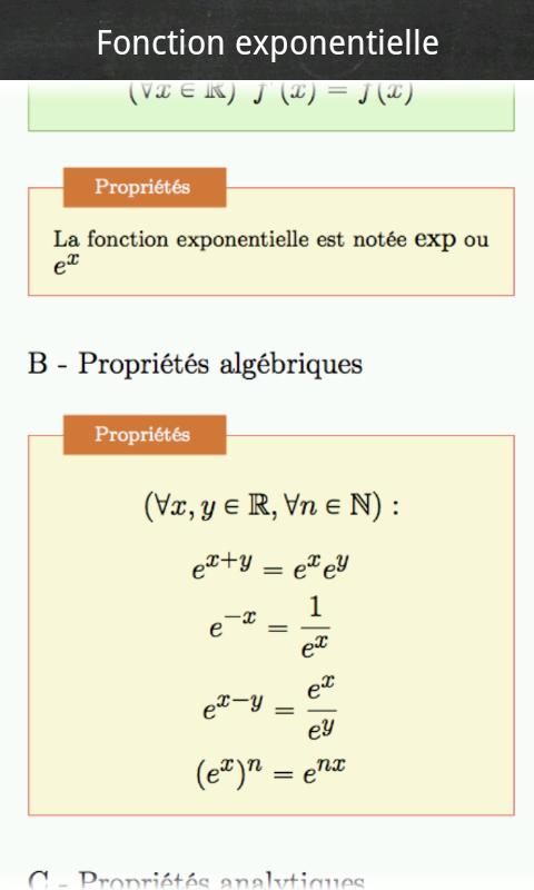 Bac En Poche Screen 3