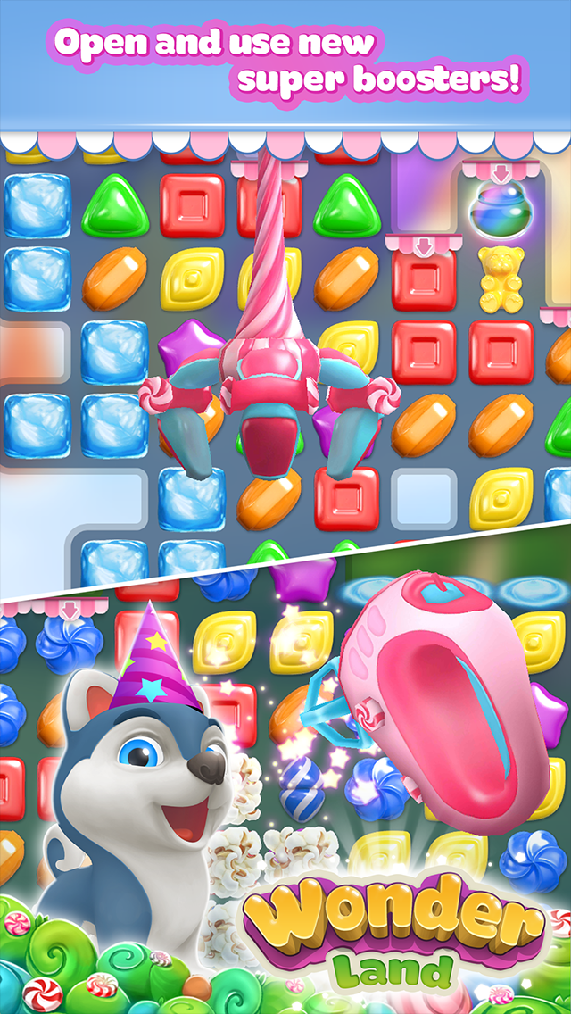 Wonderland: match-3 game Screen 2
