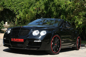 Kim Kardashian's Black Bentley Continental