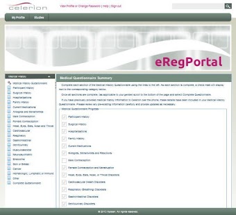 Celerion Clinical Studies Screenshots 8