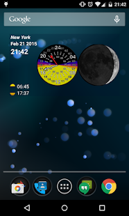 Free Sunrise Clock Widget APK