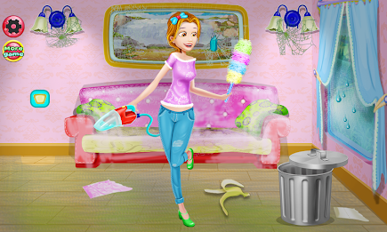 Laundry Wash Cleaning Games poster 6