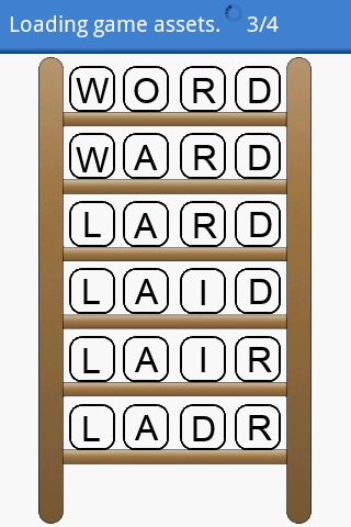 Android application Word Ladder screenshort