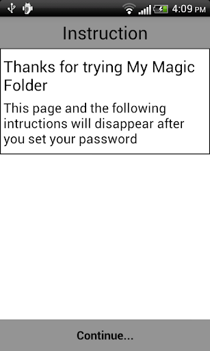 My Magic Folder