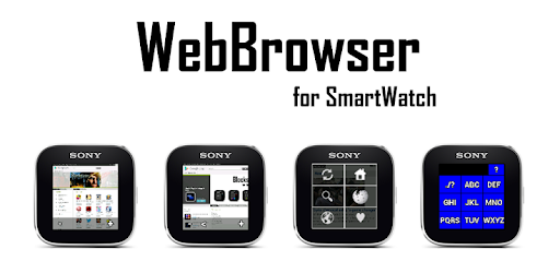 smartwatch with web browser