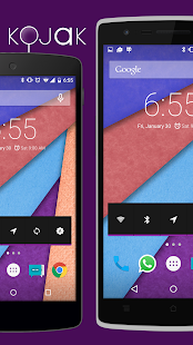 How to install CM12 Violet Kojak Theme patch six.b apk for bluestacks