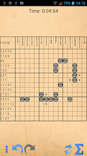 Random nonogram