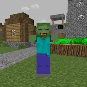ZombieTown Minecraft Wallpaper logo