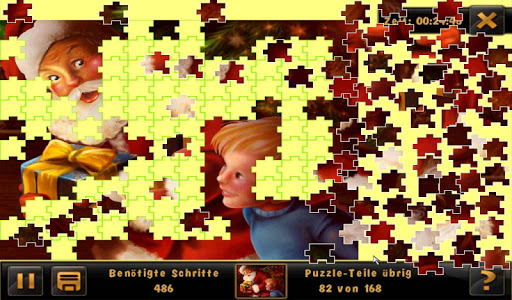 Jigsaw mini Puzzle Weihnachten