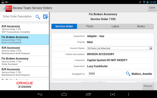免費下載商業APP|Team Service Orders - JDE E1 app開箱文|APP開箱王