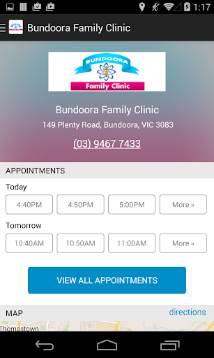 【免費健康App】Bundoora Family Clinic-APP點子