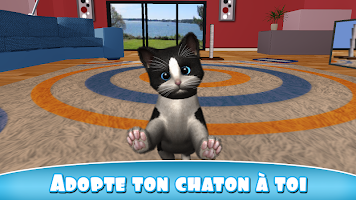 Screenshot 1 for Daily Kitten virtual cat pet 2.9.6 MOD (Ad-Free)