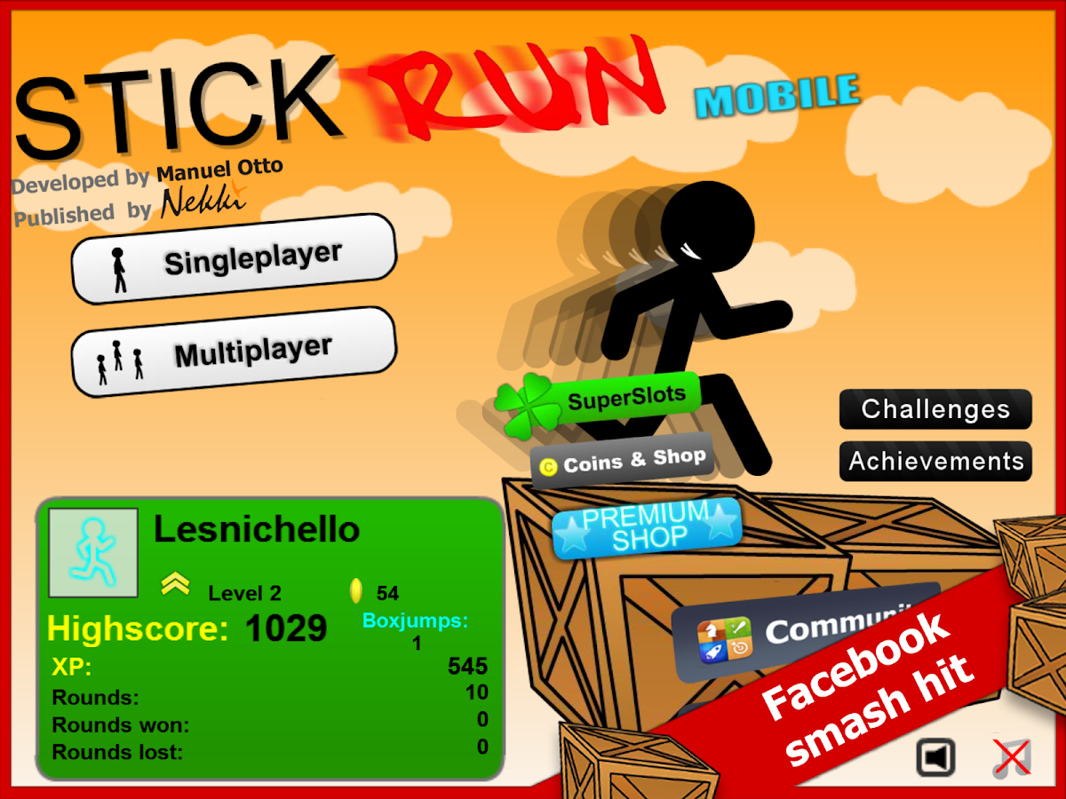 Stick Run Mobile android games}