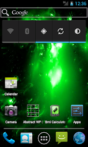 Abstract Wallpaper (Green) screenshot 5