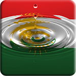 Cover Image of 下载 Kurdistan flag water effect 1.00 APK