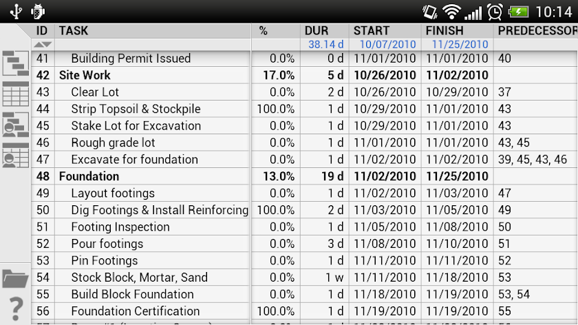 Project Viewer Screen 3