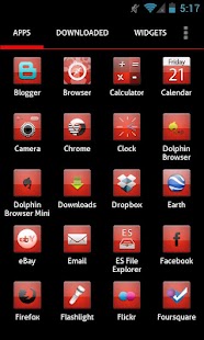 Download ImagineHD Red Apex/Nova Theme APK for Android