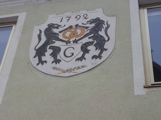 Groß-Enzersdorf - Family Crest on a House