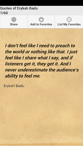 Quotes of Erykah Badu
