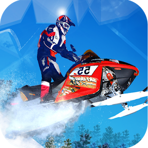 Hardcore SnowMobile Thunder logo