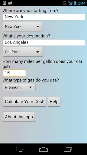 Trip Cost Finder Calculator+