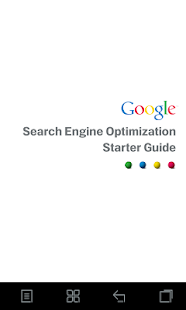 SEO Starter Guide Screenshots 0