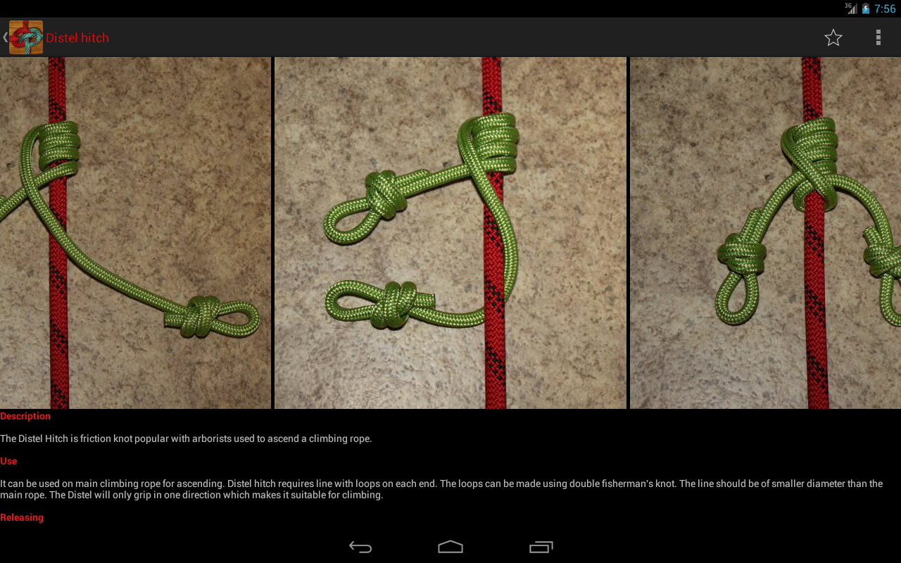 Useful Knots Tying Guide Android Apps on Google Play