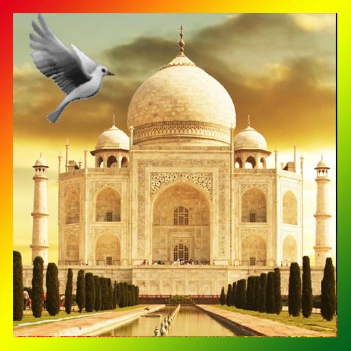 Taj Mahal Birds Live Wallpaper LOGO-APP點子