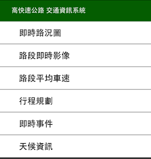 高速公路即時路況