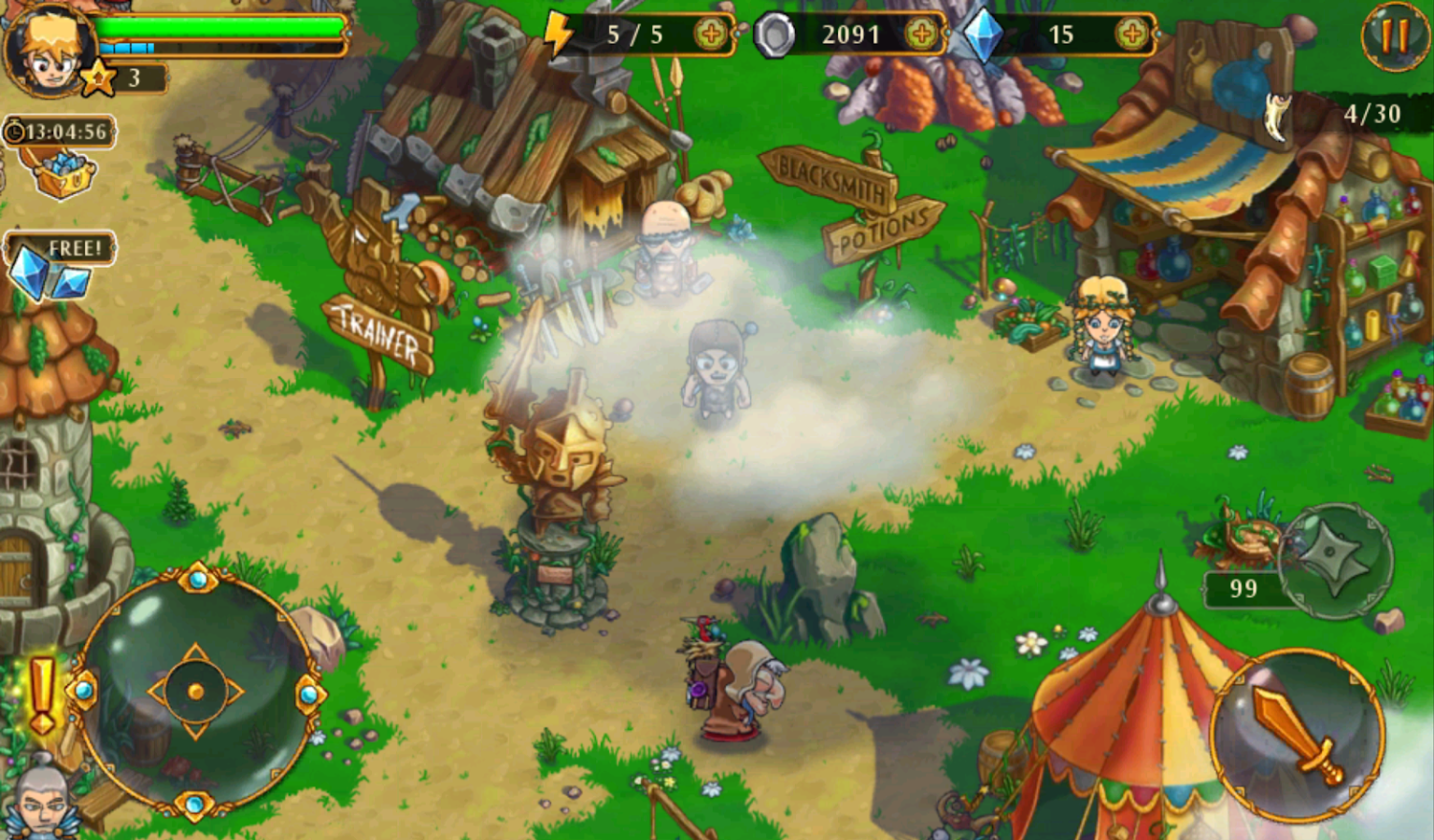 League of Heroes v1.3.363 Apk Unlimited Coins/Gems/Mod - screenshot