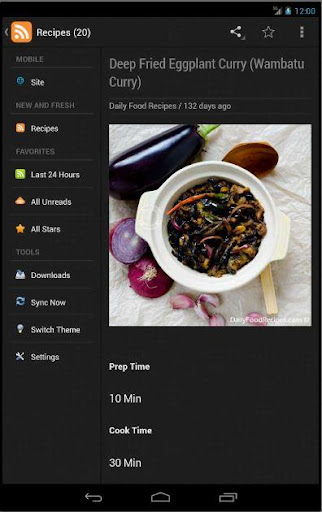 【免費健康App】Fresh and healthy recipes-APP點子