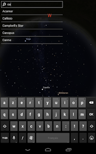 Stellarium Mobile Sky Map Screenshot