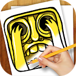 Cover Image of Descargar Learn to Draw Temple Run 3.01 APK