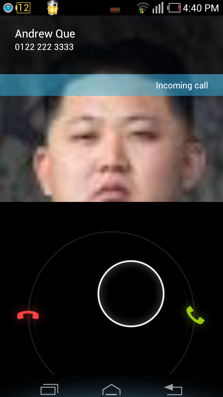 Fake Call &amp; SMS Donate ProKey Screen 1