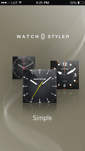 Watch Face Gear - Simple