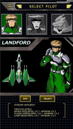 Battleray Starfighter Beta