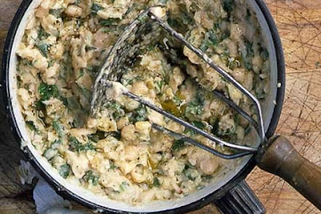White bean, parsley & garlic mash