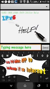 Free IPV6 Adhoc Emergency  Message APK for PC