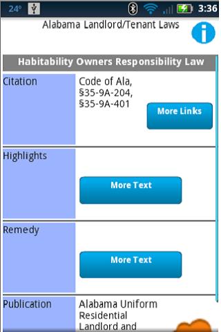 Landlord Tenant Laws Pro Screen 3