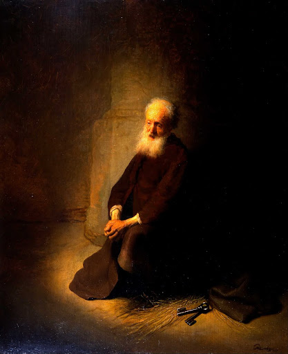 St. Peter in Prison (The Apostle Peter Kneeling)