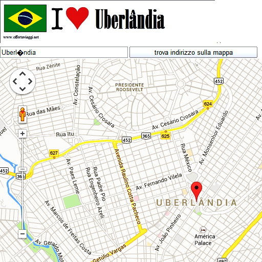 Uberlandia maps