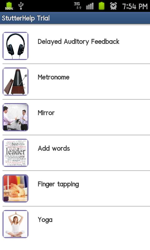 Stuttering Help Pro Screen 2