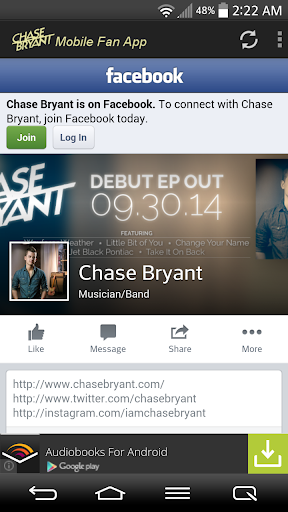 【免費娛樂App】Chase Bryant Fans Mobile-APP點子