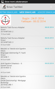 Free Download Sınav Tarihleri APK