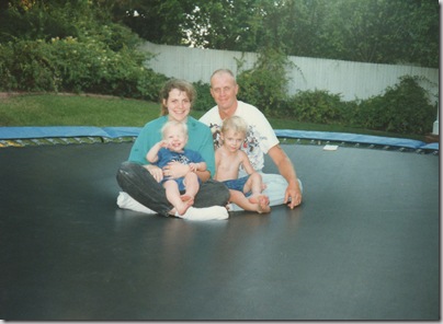 Family on trampoline-08-24-1996