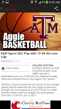 Aggie Sports Page screenshot thumbnail